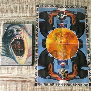 1999 PINK FLOYD The Wall DVD Case w/ Poster ROGER WATERS BOB GELDOF as PINK(33)